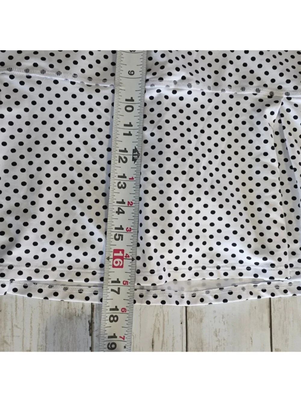 Dona Jo Polka Dot Athletic Skort NWT 3 Performance Golf Tennis Sport Pickleball - Picture 7 of 9